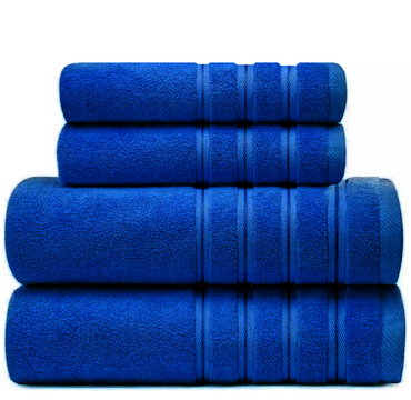 Plush 600gsm bath towels set